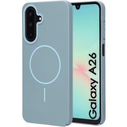 Mobiparts Slim Line Samsung Galaxy A26 MagSafe Hoesje Hardcase Backcover - Sage Green