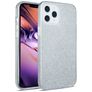Mobigear Glitter iPhone 12 Pro Max Hoesje Hardcase Backcover - Zilver
