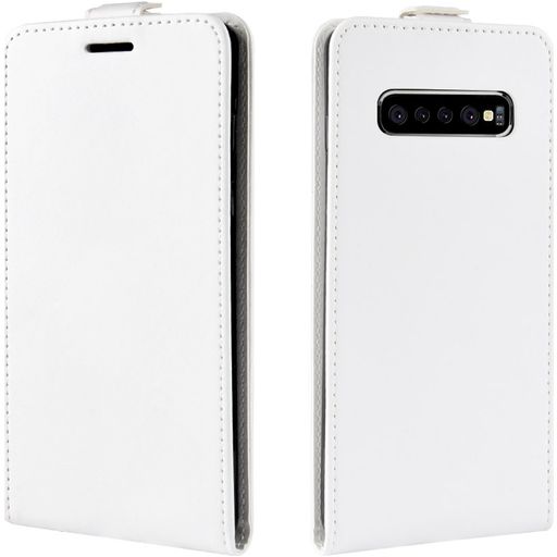 Mobigear Samsung Galaxy S10 Plus Hoesje Flipcase - Wit