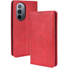 Mobigear Sensation Motorola Edge X30 Hoesje Bookcase Portemonnee - Rood