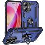 Mobigear Armor Ring iPhone 16 Plus Hoesje Hardcase Backcover Shockproof met Ringhouder - Blauw