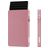 Valenta Cardprotector Aluminium Pasjeshouder - 5 Pasjes - MagSafe Compatible - Roze