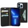 Mobiparts Classic Wallet iPhone 13 Pro Hoesje Bookcase Portemonnee - Zwart