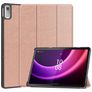 Mobigear Tri-Fold Lenovo Tab P11 Gen 2 Hoes Bookcase - Roségoud