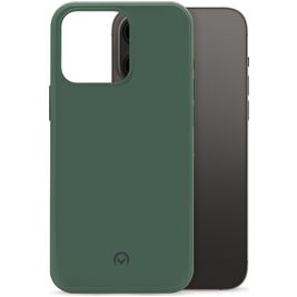 Mobilize Rubber Gelly iPhone 14 Pro Max Hoesje Flexibel TPU Backcover - Matt Green