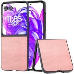 Mobigear Excellent Motorola Razr 50 Ultra Hoesje Hardcase Backcover - Roze