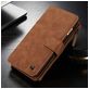Caseme 007 iPhone 6s Hoesje Uitneembare 2in1 Bookcase Portemonnee - Bruin
