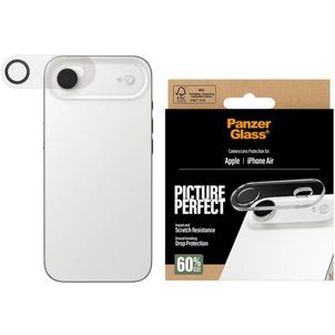 PanzerGlass Picture Perfect iPhone Air Glazen Camera Lens Protector - Case Friendly