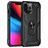 Mobigear Armor Ring iPhone 13 Pro Hoesje Hardcase Backcover Shockproof met Ringhouder - Zwart