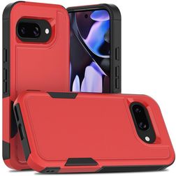 Mobigear Heavy Armor Google Pixel 9a Hoesje Hardcase Backcover Shockproof - Rood
