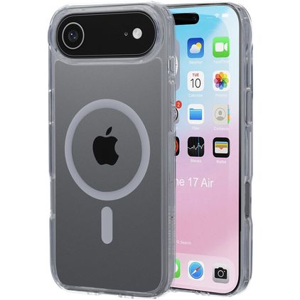 Mobiparts Hardcover Doorzichtig iPhone Air MagSafe Hoesje Hardcase Backcover - Transparant