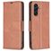 Mobigear Excellent Samsung Galaxy S25 FE Hoesje Bookcase Portemonnee - Bruin