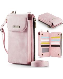 Caseme ME40 Crossbody Telefoontasje - Large - Roze