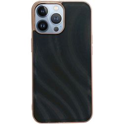 Mobigear Wavy iPhone 14 Pro Hoesje Hardcase Backcover - Zwart