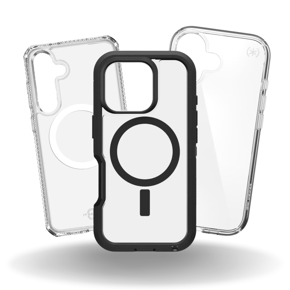 Doorzichtige telefoonhoesjes