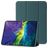 Mobigear Tri-Fold Gel iPad 11 (2025) Hoes TPU,Kunstleer Bookcase - Groen