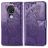 Mobigear Butterfly Nokia 7.2 Hoesje Bookcase Portemonnee - Paars