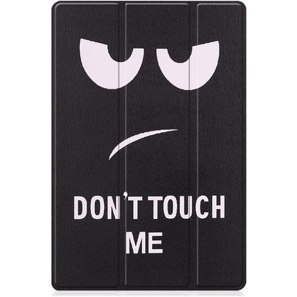 Mobigear Tri-Fold Samsung Galaxy Tab A8 10.5 (2021) Hoes Bookcase - Do Not Touch