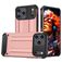 Mobigear Outdoor iPhone 17 Pro Hoesje Hardcase Backcover Shockproof - Roségoud