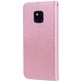 Mobigear Roses Huawei Mate 20 Pro Hoesje Bookcase Portemonnee - Roségoud