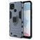 Mobigear Armor Ring Realme C21 Hoesje Hardcase Backcover Shockproof met Ringhouder - Blauw