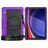 Mobigear SureGrip Xtreme Samsung Galaxy Tab S9 Ultra Hoes Hard Kunststof,Siliconen Backcover + Schouderband + Standaard - Paars