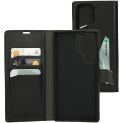 Mobiparts Classic Wallet Samsung Galaxy S23 Ultra Hoesje Bookcase Portemonnee - Zwart
