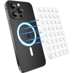 Mobigear Snap Stick MagSafe Zuignap Telefoonhouder - Wit Universeel