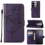 Mobigear Butterfly OPPO Reno 8 Pro 5G Hoesje Bookcase Portemonnee - Paars