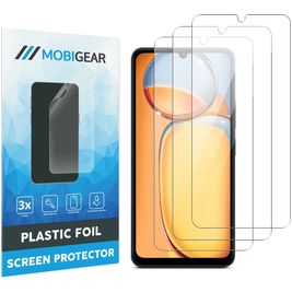 Mobigear Xiaomi Redmi 13C Screenprotector Folie - Case Friendly (3-Pack)