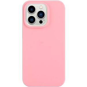 Mobigear Colors iPhone 14 Pro Max Hoesje Flexibel TPU Backcover - Roze