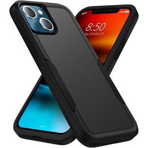 Mobigear Heavy Armor iPhone 14 Plus Hoesje Hardcase Backcover Shockproof - Zwart