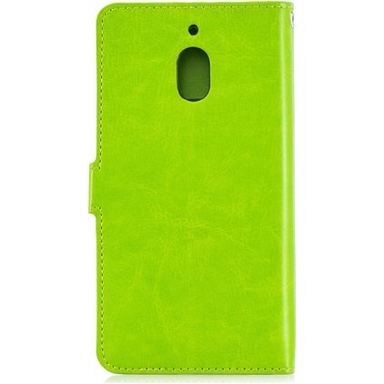 Mobigear Wallet Nokia 2.1 Hoesje Bookcase Portemonnee - Groen