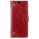 Mobigear Ranch Motorola One Power Hoesje Bookcase Portemonnee - Bordeaux Rood