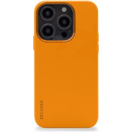 Decoded iPhone 14 Pro Siliconen Hoesje Backcover - Apricot