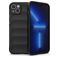 Mobigear Bumpy iPhone 14 Plus Hoesje Flexibel TPU Backcover - Zwart