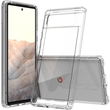 Mobigear Crystal Doorzichtig Google Pixel 6 Hoesje Hardcase Backcover - Transparant