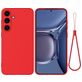 Mobigear Rubber Touch Samsung Galaxy S25 FE Siliconen Hoesje Backcover - Rood