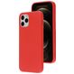 Mobiparts iPhone 12 Siliconen Hoesje Backcover - Scarlet Red