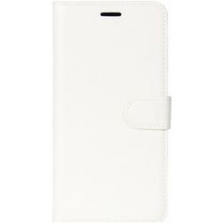 Mobigear Classic Motorola Moto C Plus Hoesje Bookcase Portemonnee - Wit