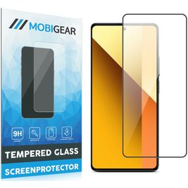 Mobigear Premium Xiaomi Redmi Note 13 5G Glazen Screenprotector - Case Friendly - Zwart