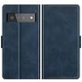 Mobigear Slim Magnet Google Pixel 6 Pro Hoesje Bookcase Portemonnee - Blauw