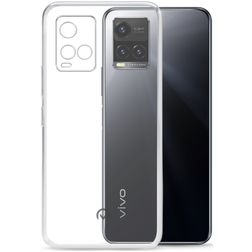 Mobilize Gelly Doorzichtig Vivo Y33s Hoesje Flexibel TPU Backcover - Transparant