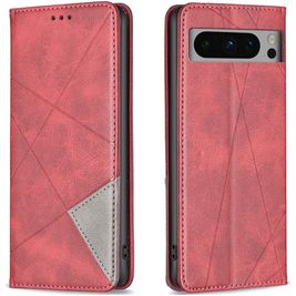 Mobigear Rhombus Slim Google Pixel 8 Pro Hoesje Bookcase - Rood