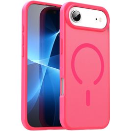 Mobigear Shockproof iPhone Air MagSafe Hoesje Hardcase Backcover - Rose Red