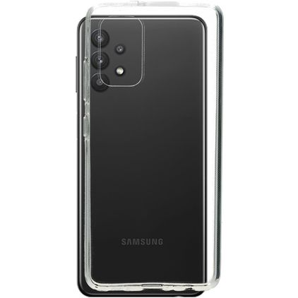 Mobiparts Classic Doorzichtig Samsung Galaxy A32 4G Hoesje Flexibel TPU Backcover - Transparant