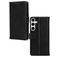 Mobilize Wallet Samsung Galaxy S24 Hoesje Echt Leer Bookcase Portemonnee - Zwart