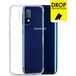 My Style Protective Flex Doorzichtig Samsung Galaxy A20e Hoesje Flexibel TPU Backcover Shockproof - Transparant