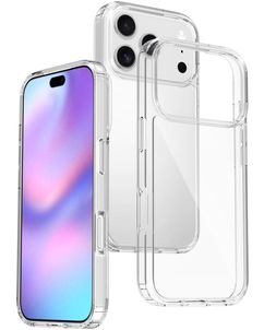 Mobigear Crystal Doorzichtig iPhone 17 Pro Hoesje Hardcase Backcover - Transparant
