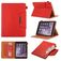 Mobigear Luxury iPad 9 (2021) Hoes Bookcase + Stylus Houder - Rood